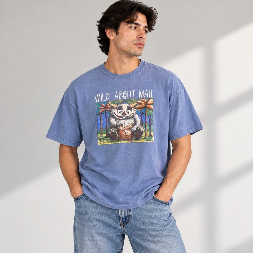 VTG Las Vegas Post Office T Shirt Mens Size XL Sunrise Station Wild About Mail
